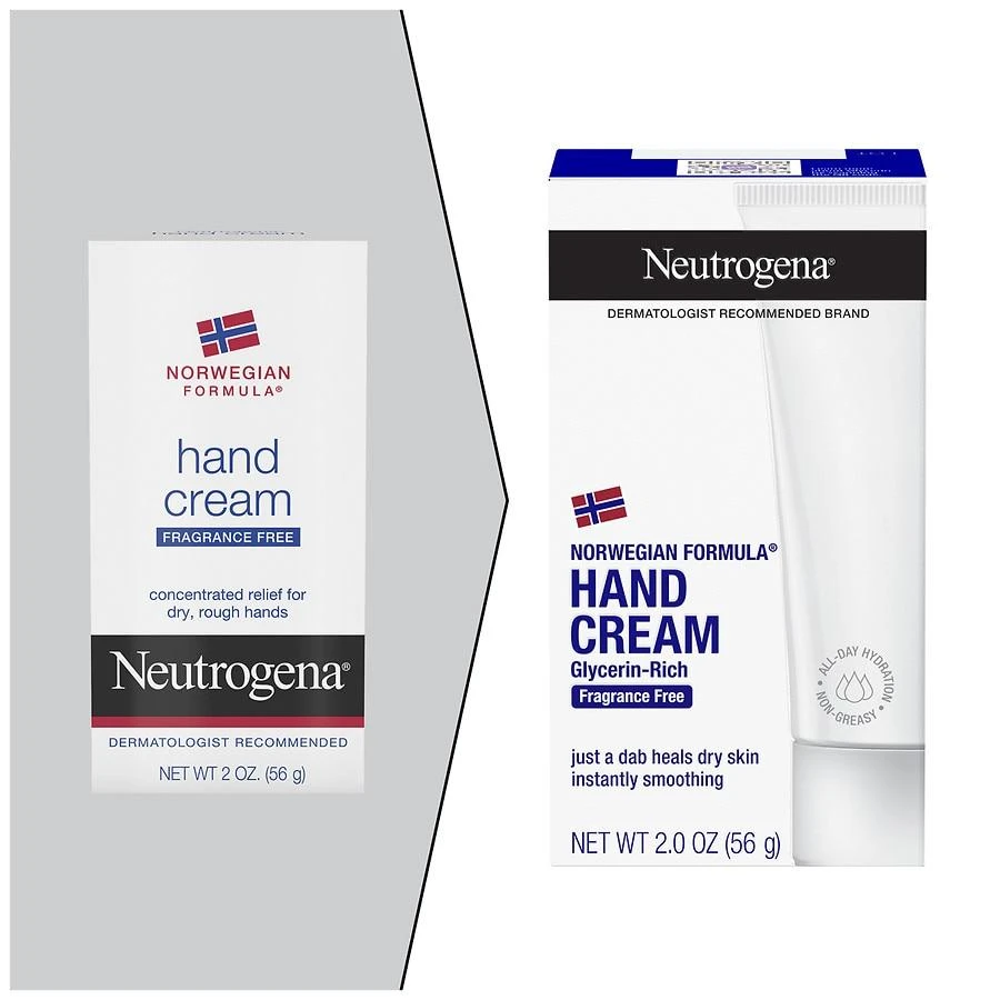 Neutrogena Norwegian Formula Dry Hand Cream, Fragrance-Free Fragrance Free 9