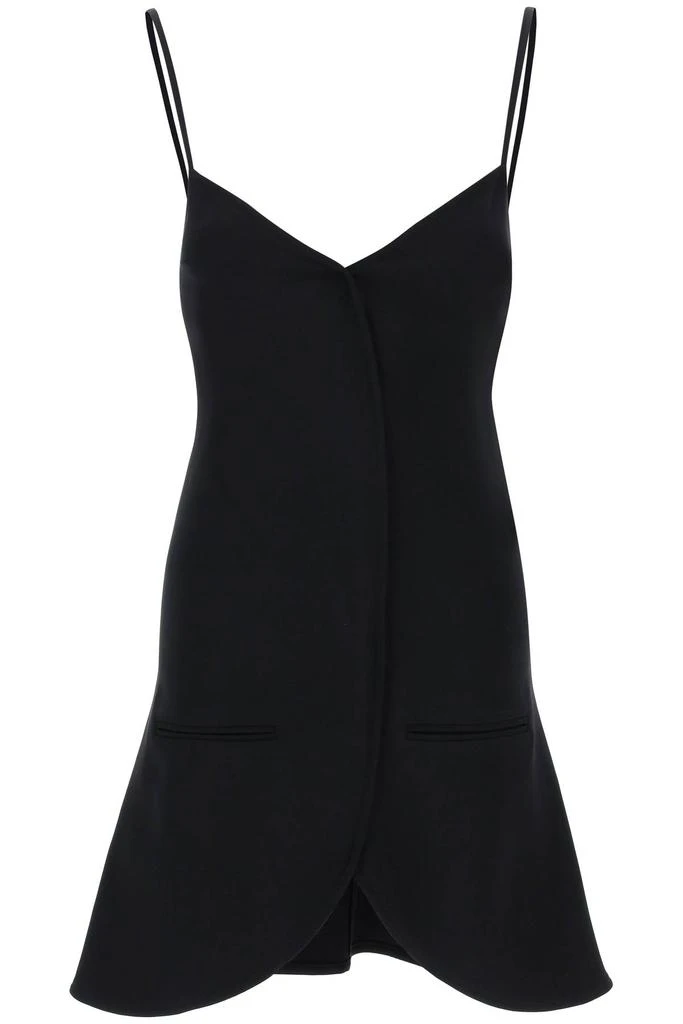 courreges ellipse sleeveless mini dress 1