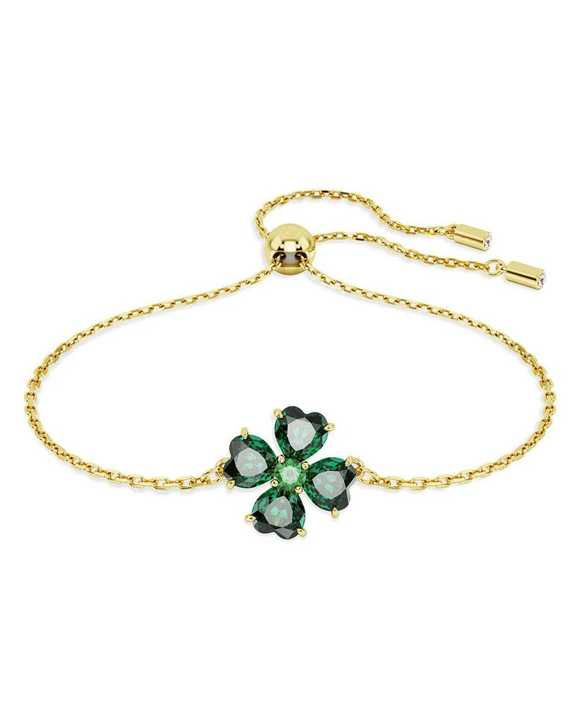 Swarovski Idyllia Crystal Clover Bolo Bracelet 1