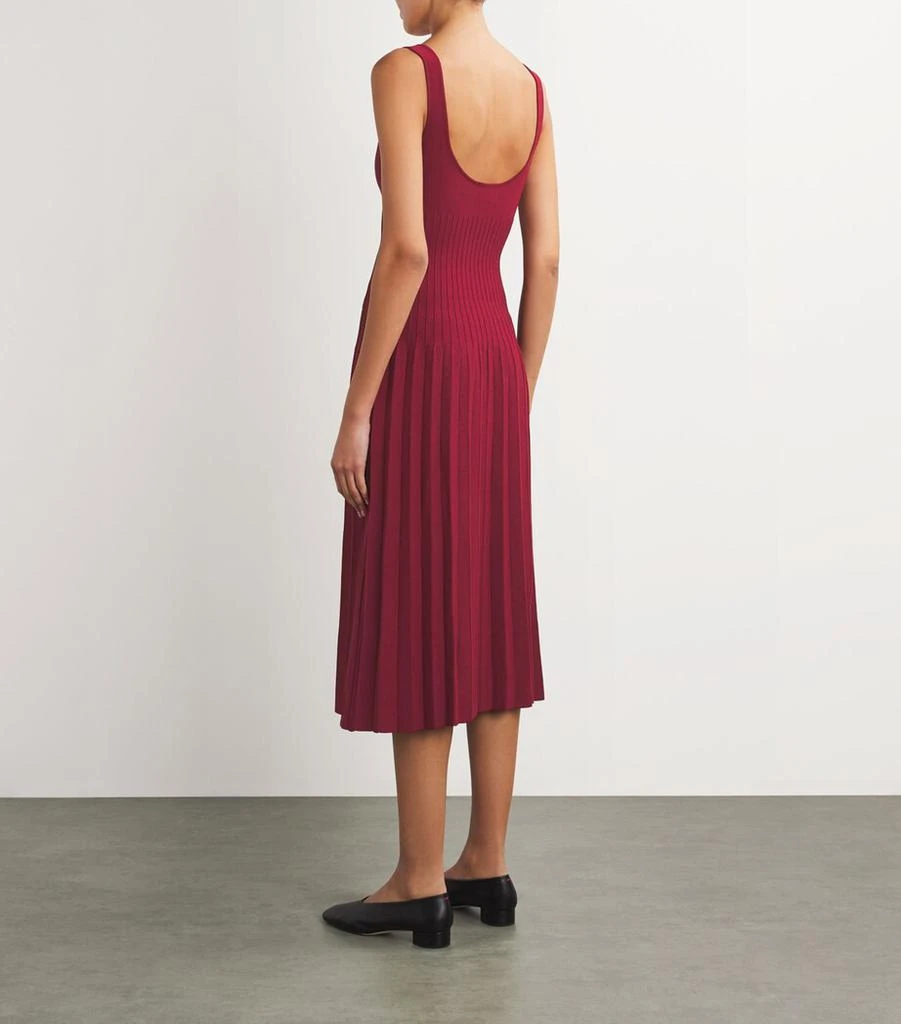 Staud Knitted Ellison Midi Dress 3