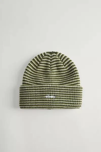 Obey OBEY Parker Striped Beanie 2