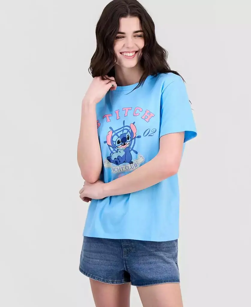 Disney Juniors' Stitch Yacht Club Graphic T-Shirt