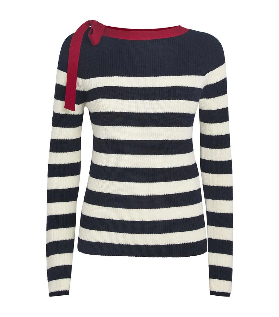Max Mara Wool Bow Jumper 1