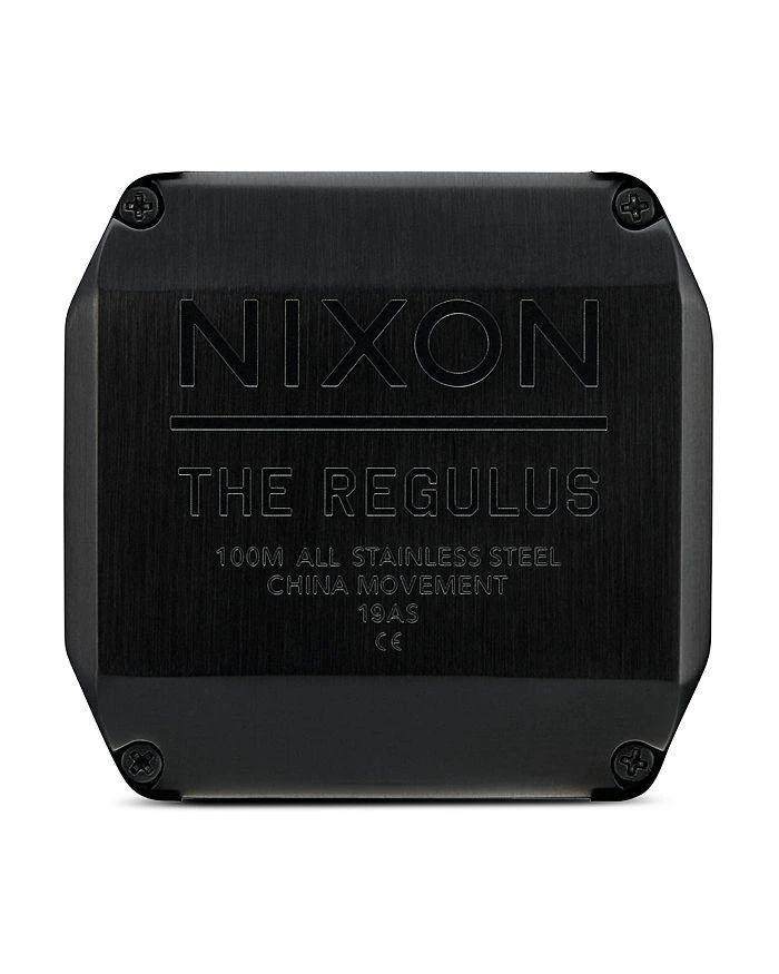 Nixon Regulus All-Black Link Bracelet Watch, 46mm 5