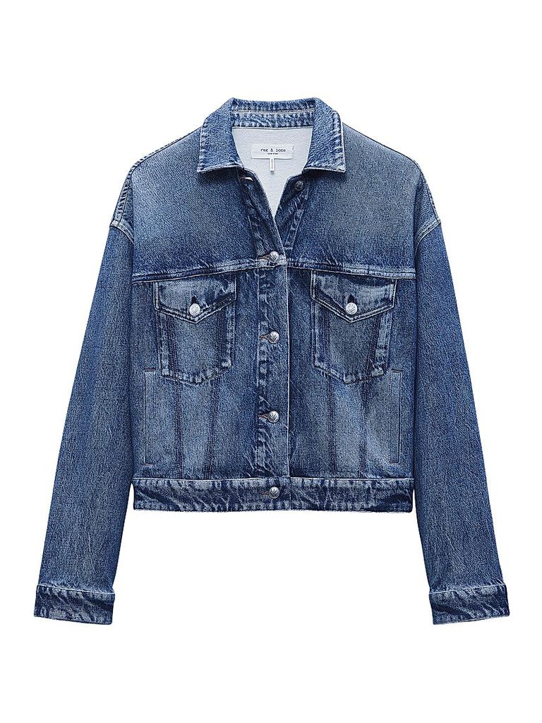 【関税込み】rag & bone ブルー Anya デニムジャケット rag & boneのブルー Anya デニムジャケットがセール中