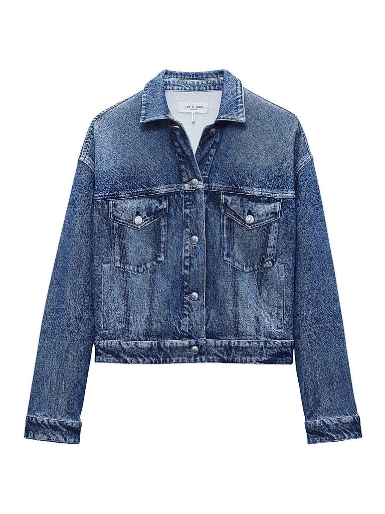 Rag & Bone Miramar Denim Trucker Jacket 1