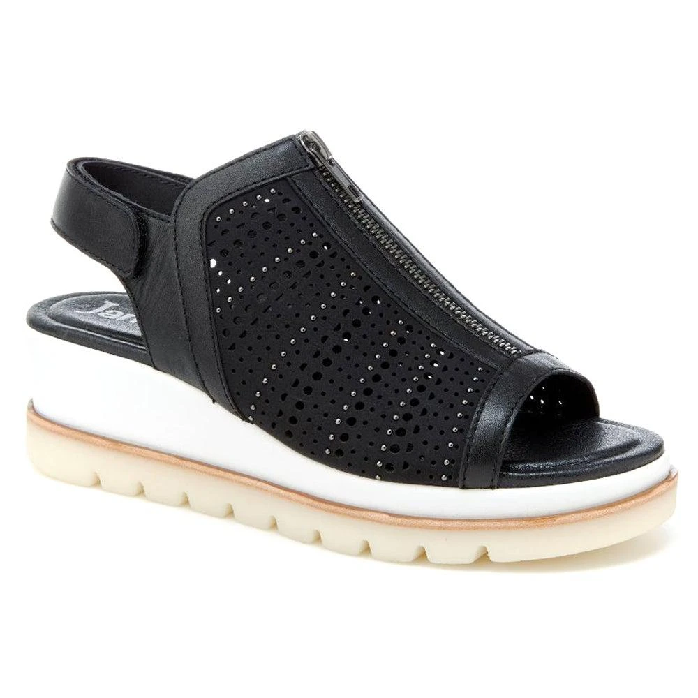 Jambu Harmonia Perforated Wedge Sandals 2