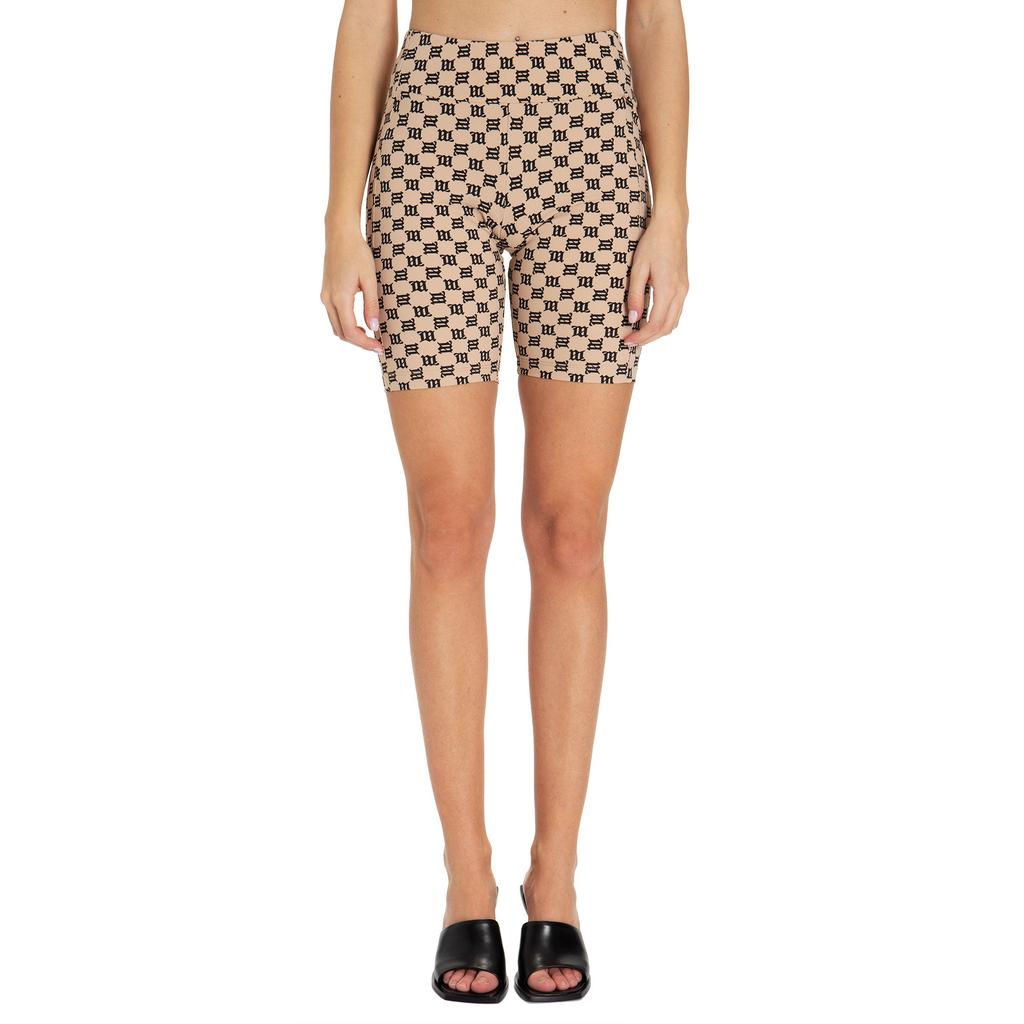 Misbhv Monogram Biker Shorts