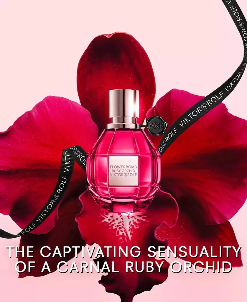 Viktor & Rolf Flowerbomb Ruby Orchid Eau de Parfum, 3.4 oz. 10