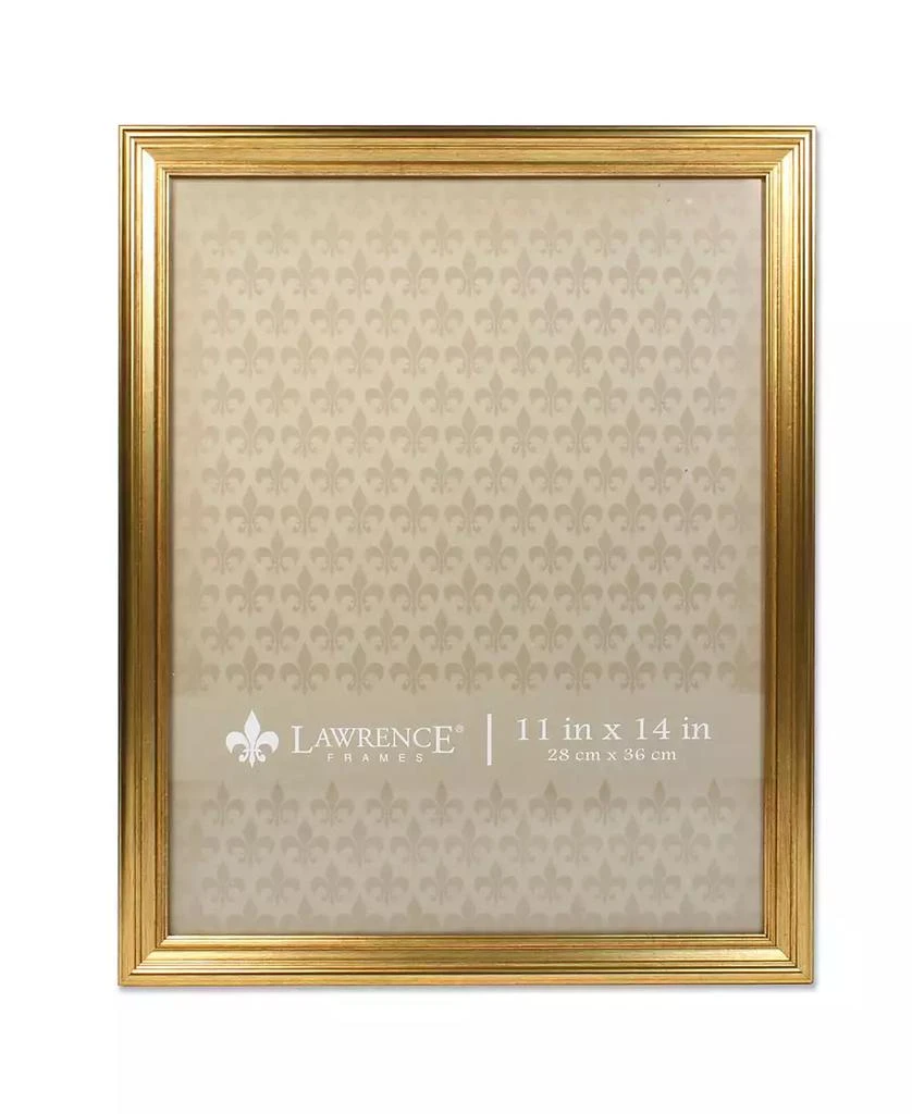 Lawrence Frames Sutter Burnished Gold Picture Frame - 11" x 14" 1