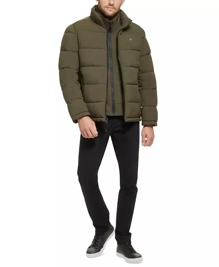 Calvin Klein Men's Puffer With Set In Bib Detail, Created for Macy's 6