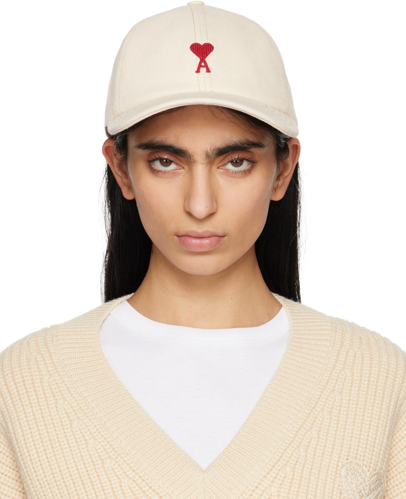 AMI AMI Paris Ami de Coeur Logo Patch Denim Trucker Cap