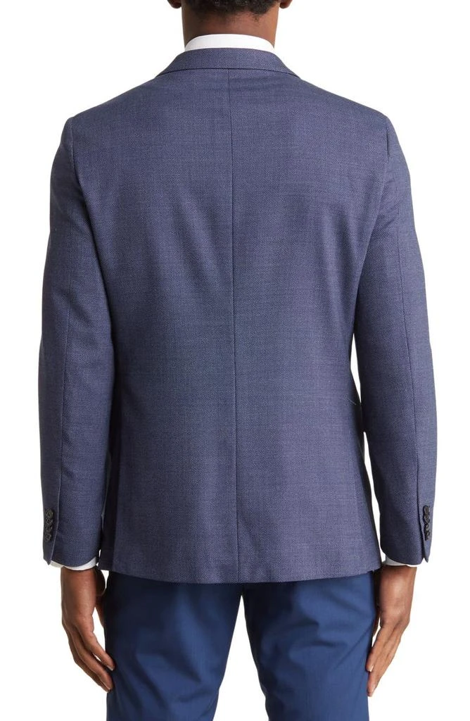 Original Penguin Navy Birdseye Stretch Suit Jacket 2