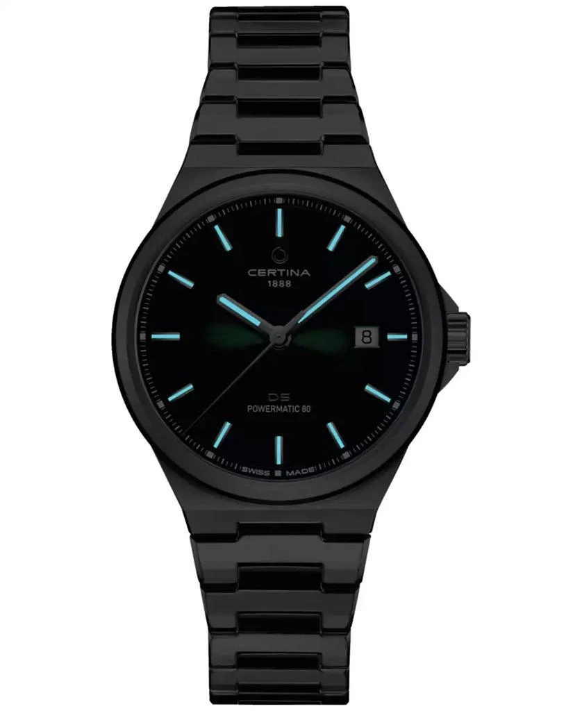 Certina Unisex Swiss Automatic DS-7 Powermatic 80 Stainless Steel Bracelet Watch 39mm 4