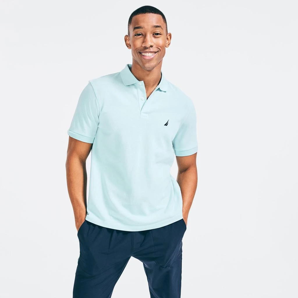 Nautica Nautica Mens Classic Fit Deck Polo 10