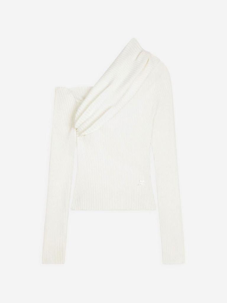 Courrèges Courrèges Twist Ribbed Sweater