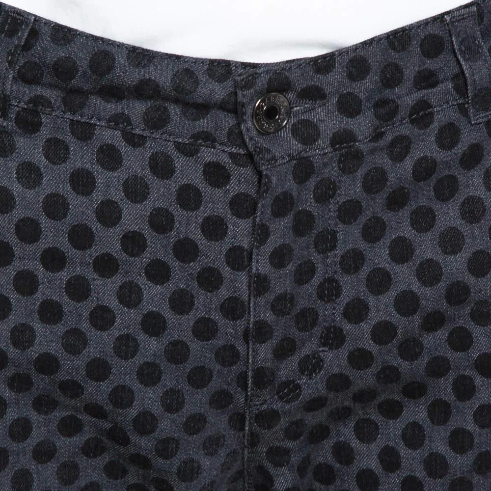 Dolce & Gabbana Dolce & Gabbana Grey Polka Dot Denim Skinny Jeans XS 4