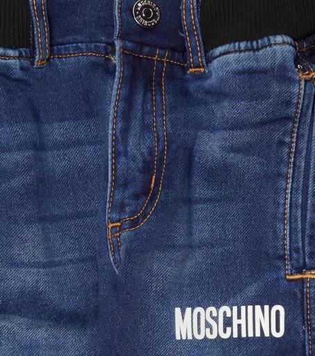 Moschino Kids Cargo-pocket jeans