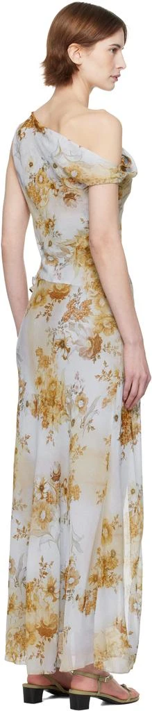 Bec & Bridge Blue Rahni Asym Maxi Dress 3