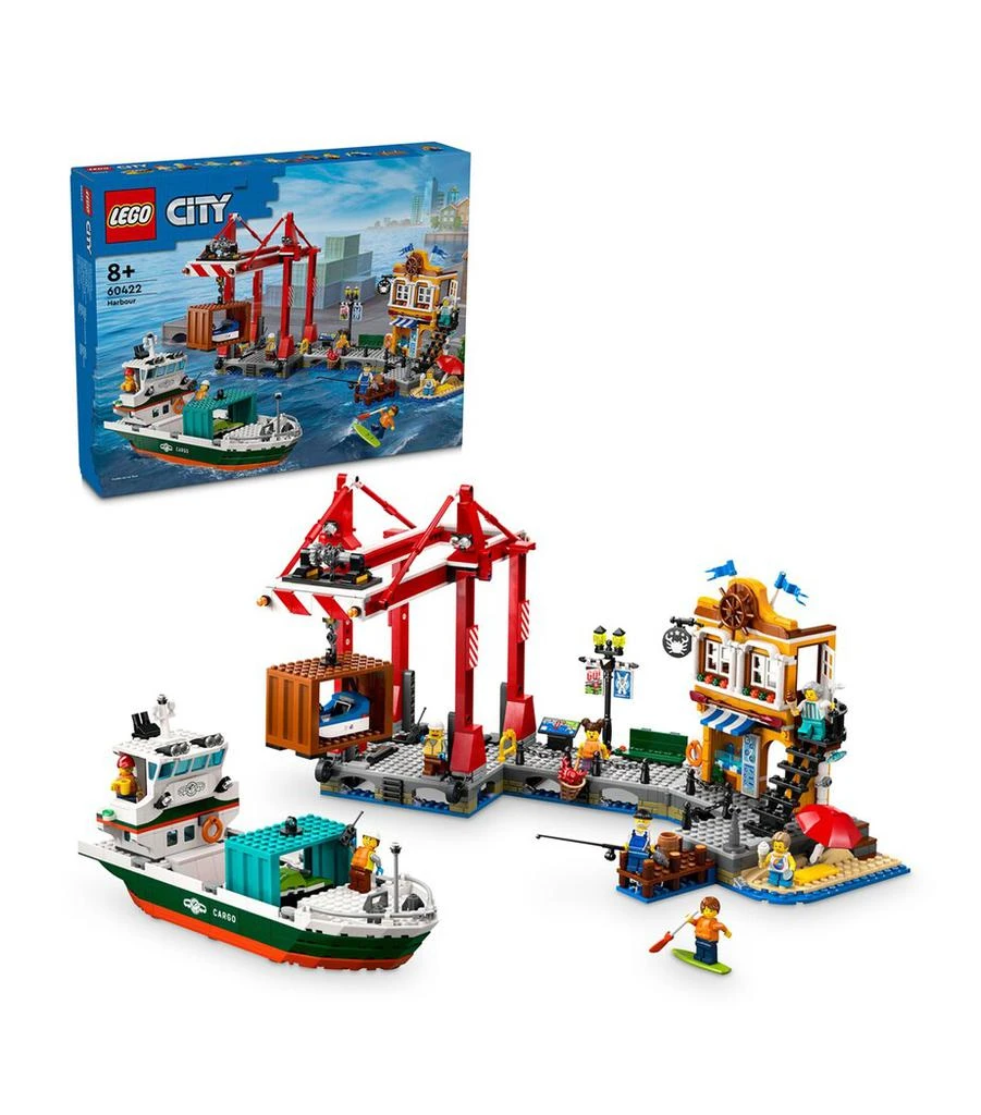 LEGO City Seaside Harbour with Cargo Ship 60422 3