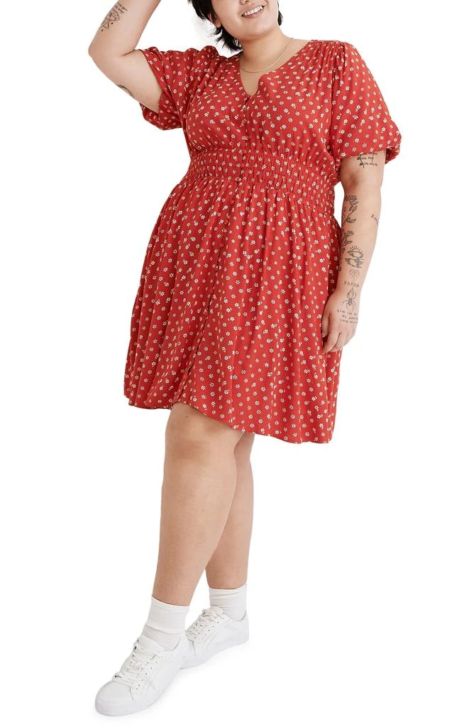Madewell Sophia Bandana Flower Minidress 1
