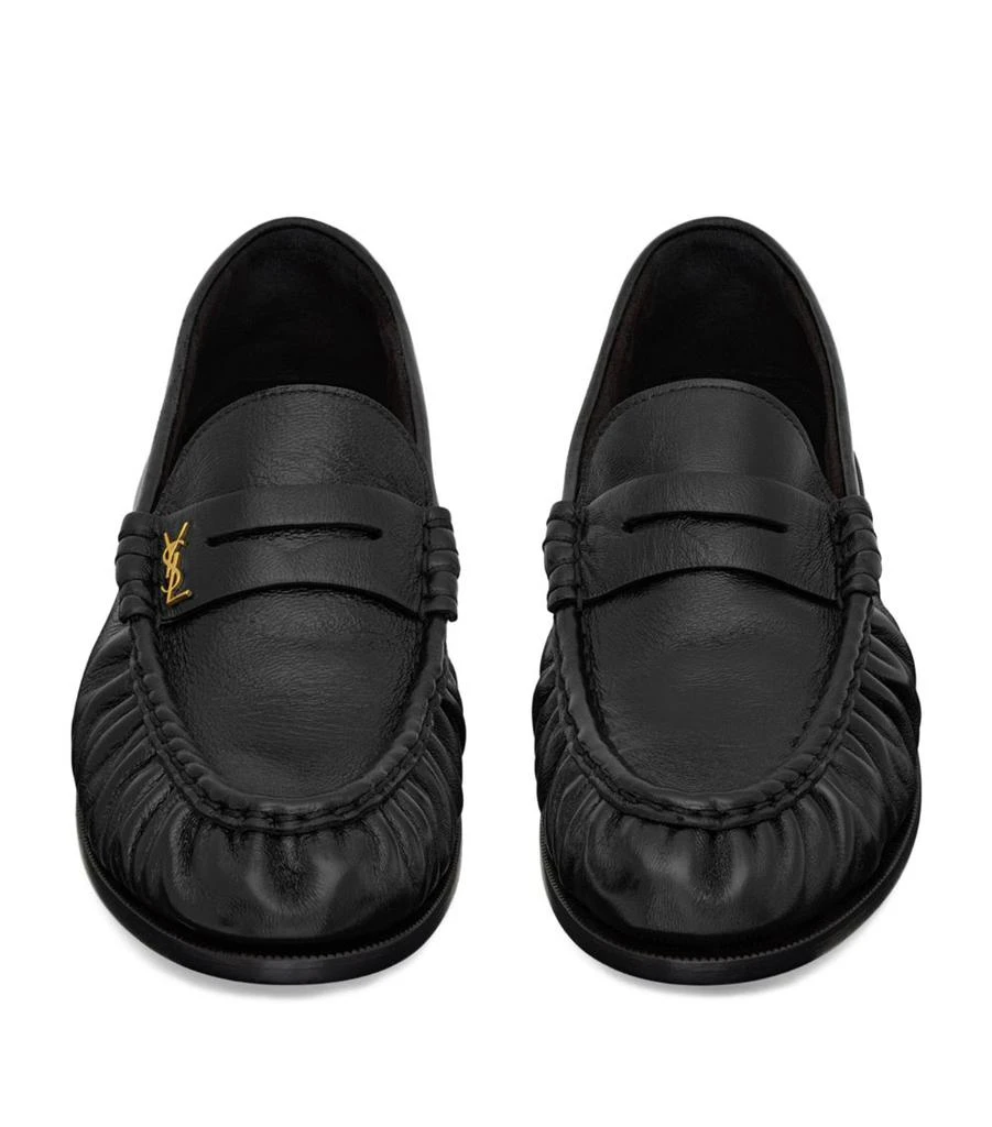 Yves Saint Laurent Leather Le Loafers 3