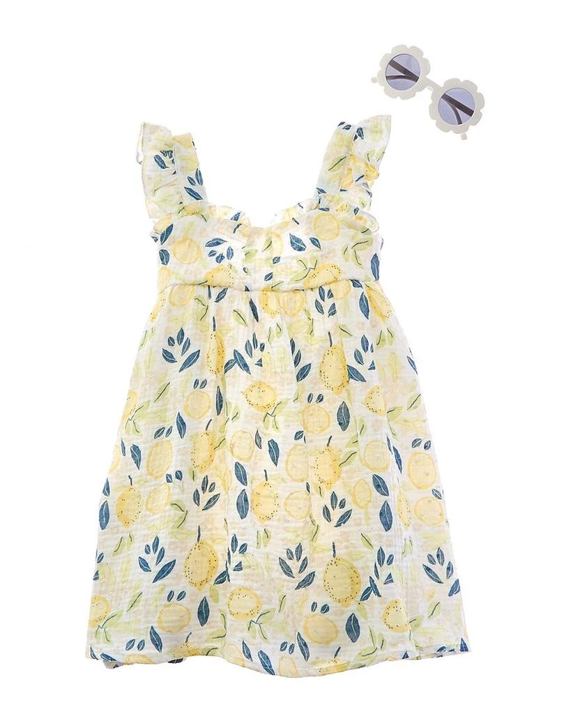 Rachel Zoe Printed Dobby Dress Set with Sunglasses 1
