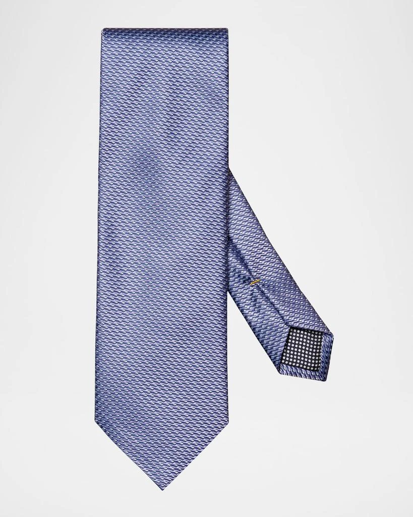 Eton Men's Geometric Silk Tie 1