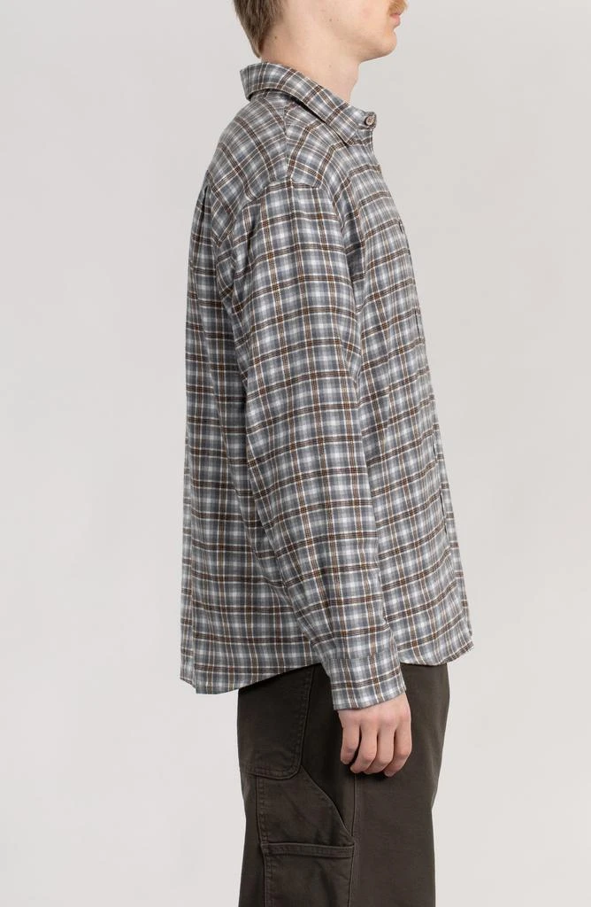 Stan Ray Oversize Plaid Flannel Button-Up Shirt 3