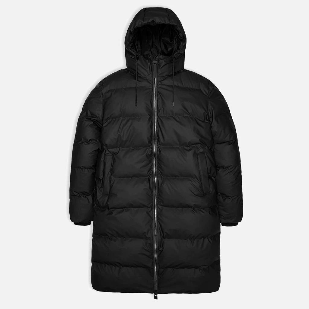 RAINS Rains Alta Long Coated-Shell Puffer Jacket 3