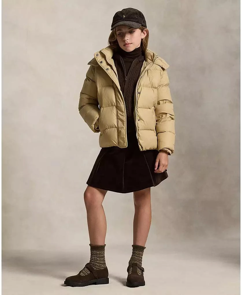 Ralph Lauren Girls 7-16 Removable Hood Jacket 3