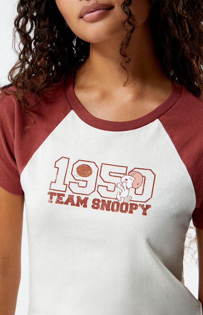 Peanuts 1950 Snoopy Football T-Shirt