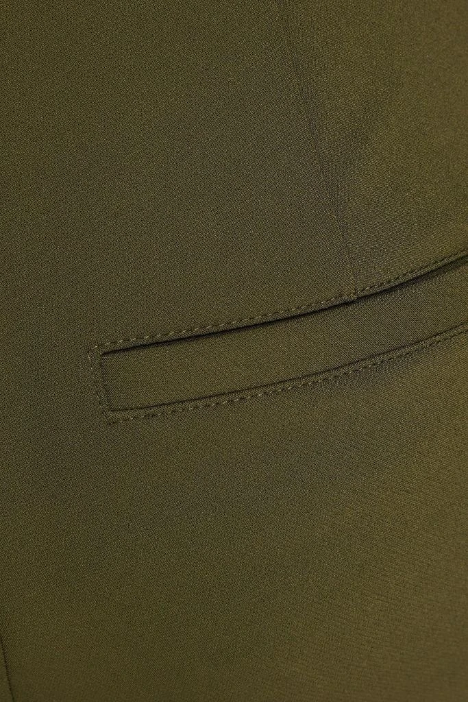 VERONICA BEARD Hibiscus stretch-crepe flared pants 4