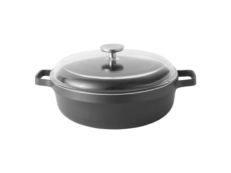 BergHOFF GEM 11"  Non-Stick Covered Two-Handle Sauté Pan 4.9Qt 1