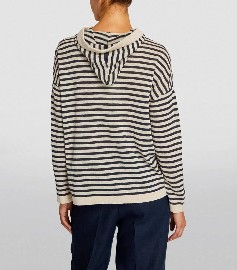 Max Mara Linen Knitted Limosa Hoodie 4