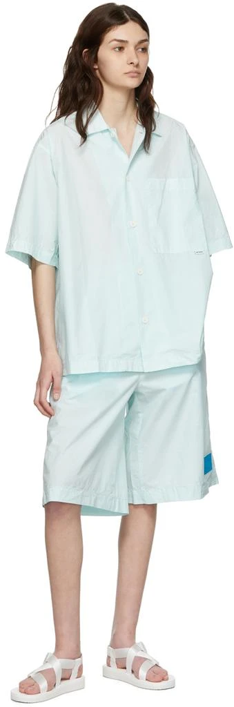 SUNNEI Blue Cotton Shorts 4