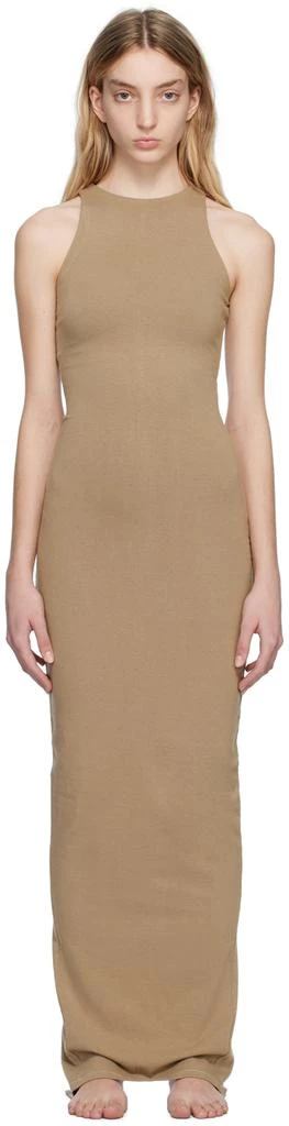 SKIMS Taupe Outdoor Basics Tank Dress