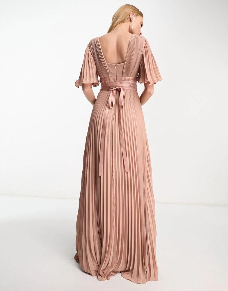 Protea Ruffle Maxi Dress In Colour Black Size 8 - Womens Designer Dresses | Aje