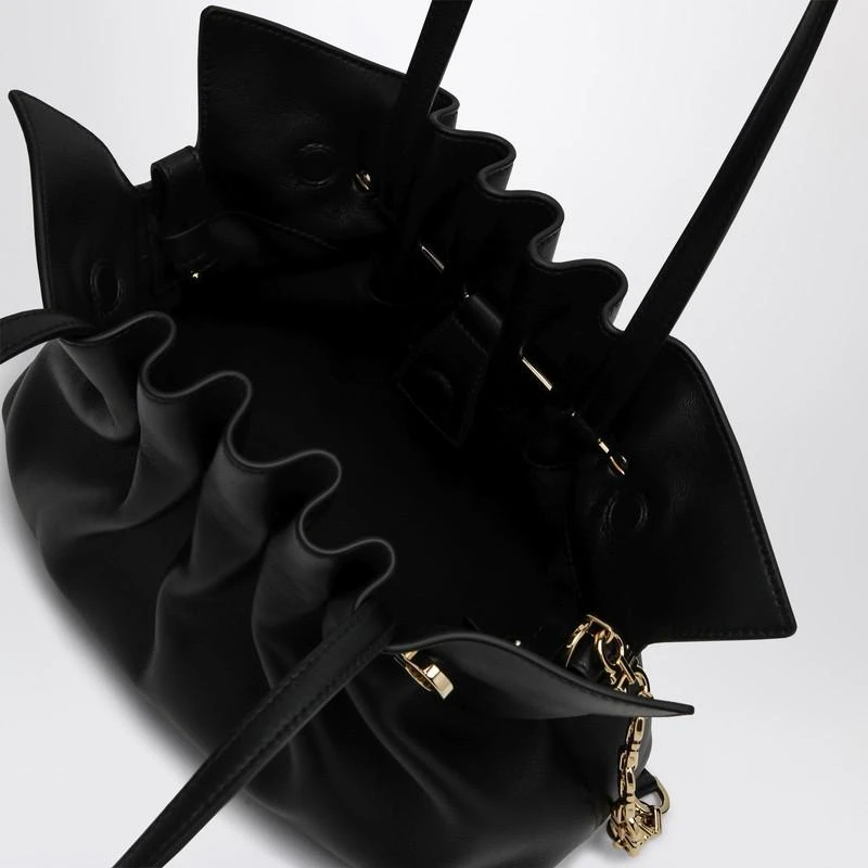 Salvatore Ferragamo Soft-Bag Small black leather 5