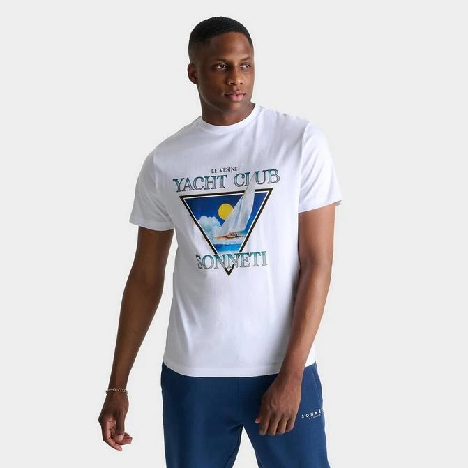 SUPPLY & DEMAND Men's Sonneti Yacht Club Waves T-Shirt 1