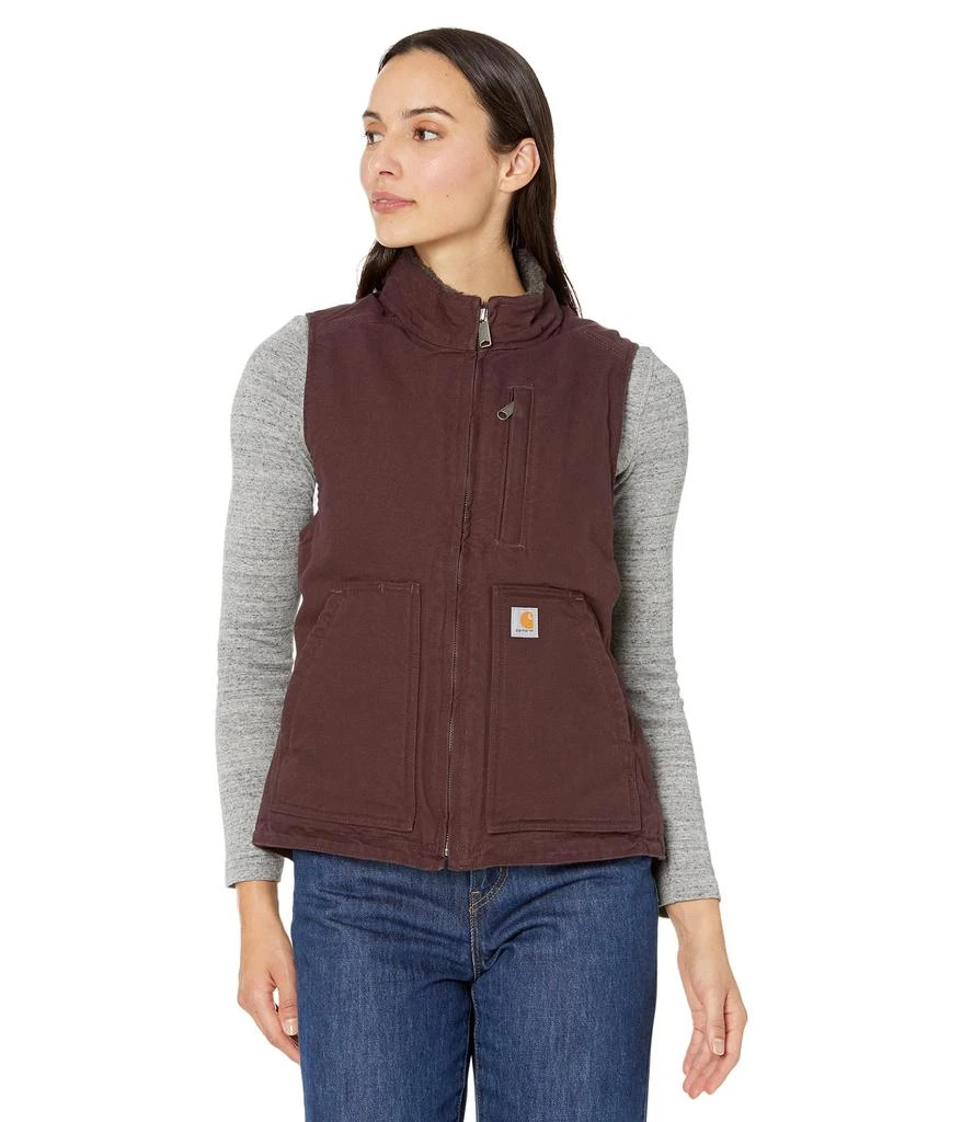 Carhartt OV277 Sherpa Lined Mock Neck Vest 1