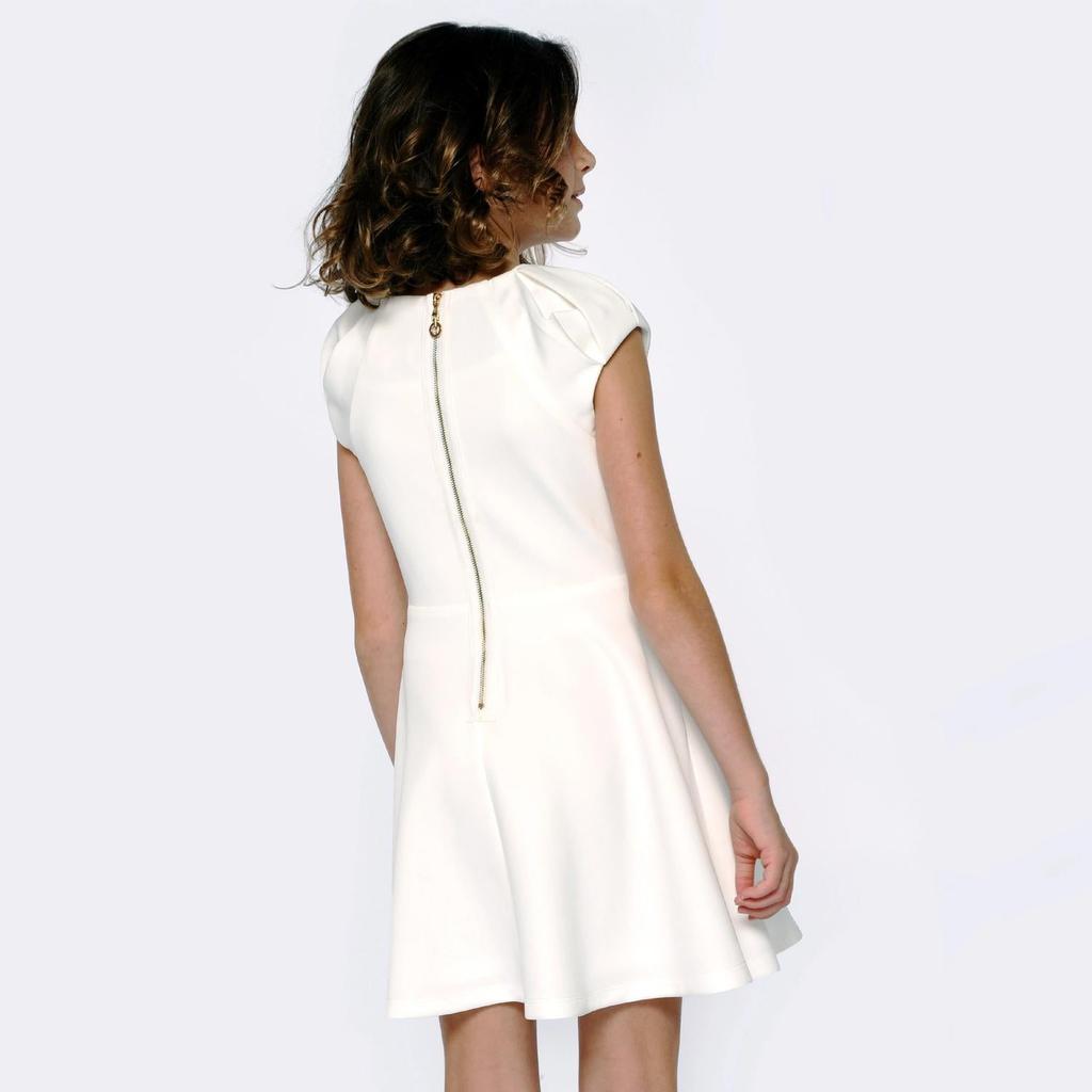 Hannah Banana Hannah Banana - Girl's Fit and Flare Scuba Dress