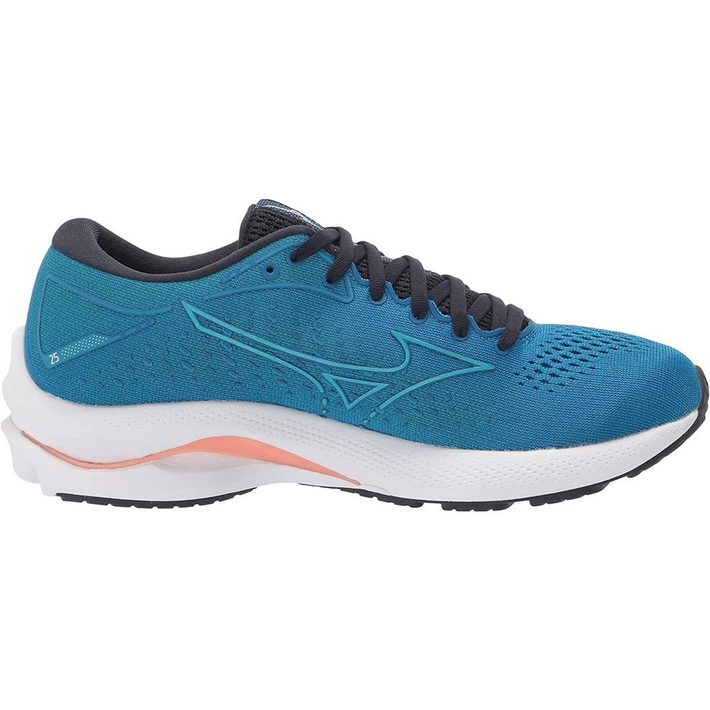 Mizuno Mizuno Wave Rider 25 J1GD210622 Sneakers Women's US 8 Blue Running Shoes DWA311