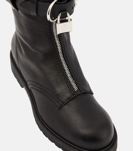 JW Anderson Lock leather ankle boots 6