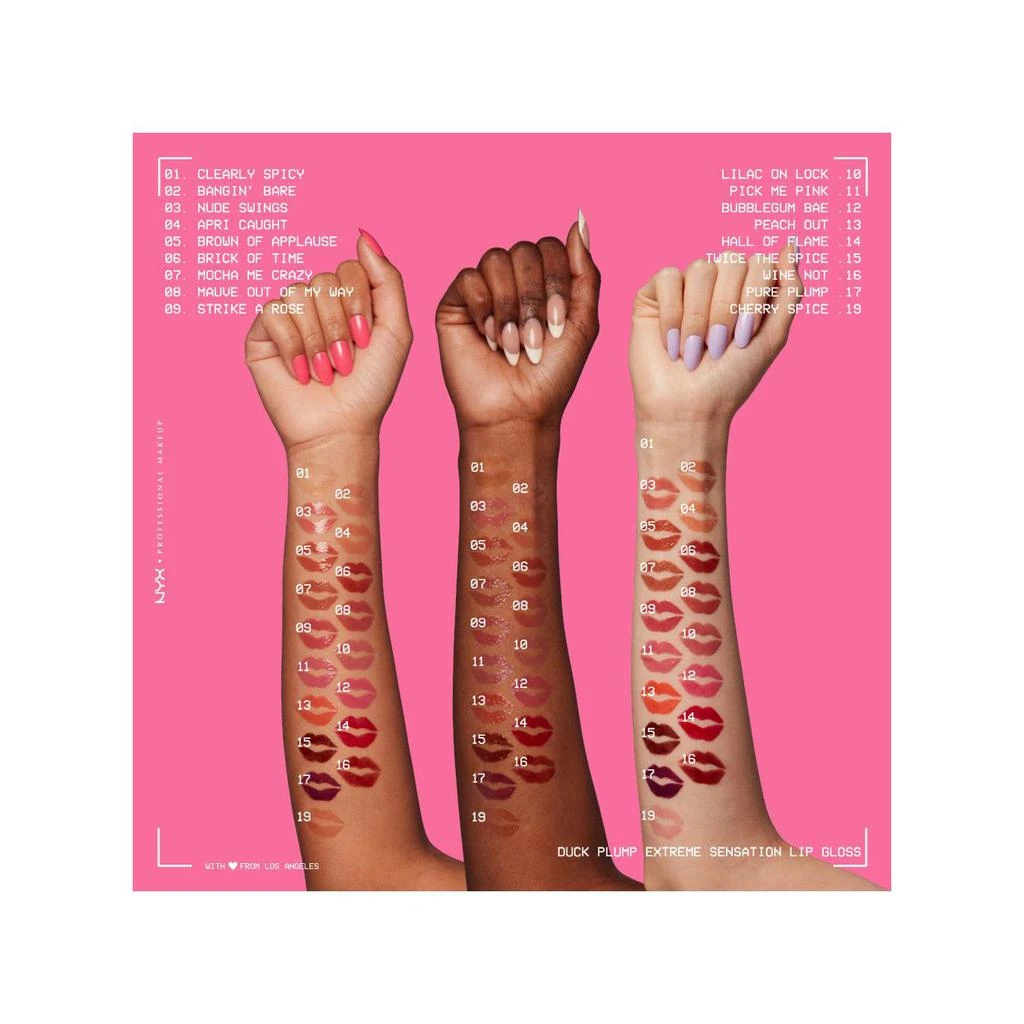 Octopus x Nyx Duck Plump Gloss Clearly Spicy 29