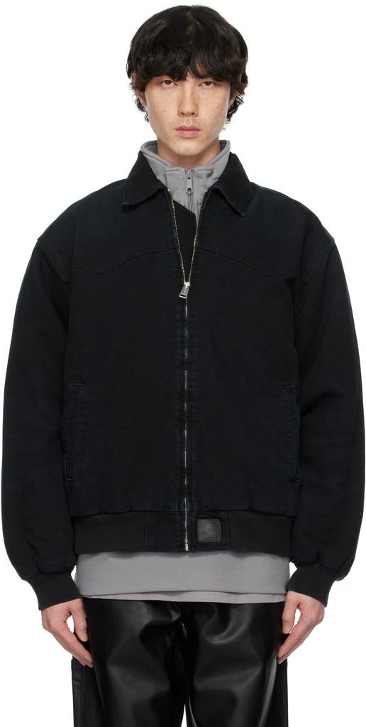 Carhartt WIP Black OG Santa Fe Jacket 1