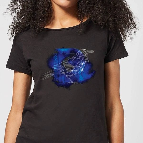 Harry Potter Harry Potter Ravenclaw Geometric Women's T-Shirt - Black 1