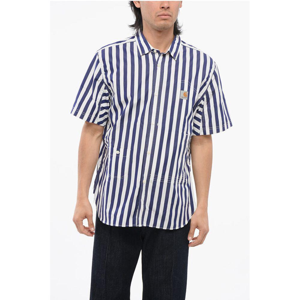 Junya Watanabe Junya Watanabe JW X CARHARTT Awning Striped Cotton Shirt