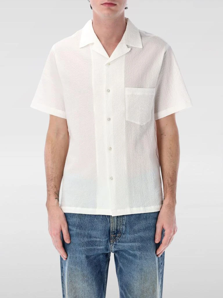 PORTUGUESE FLANNEL Portuguese Flannel casual stretch cotton shirt 1