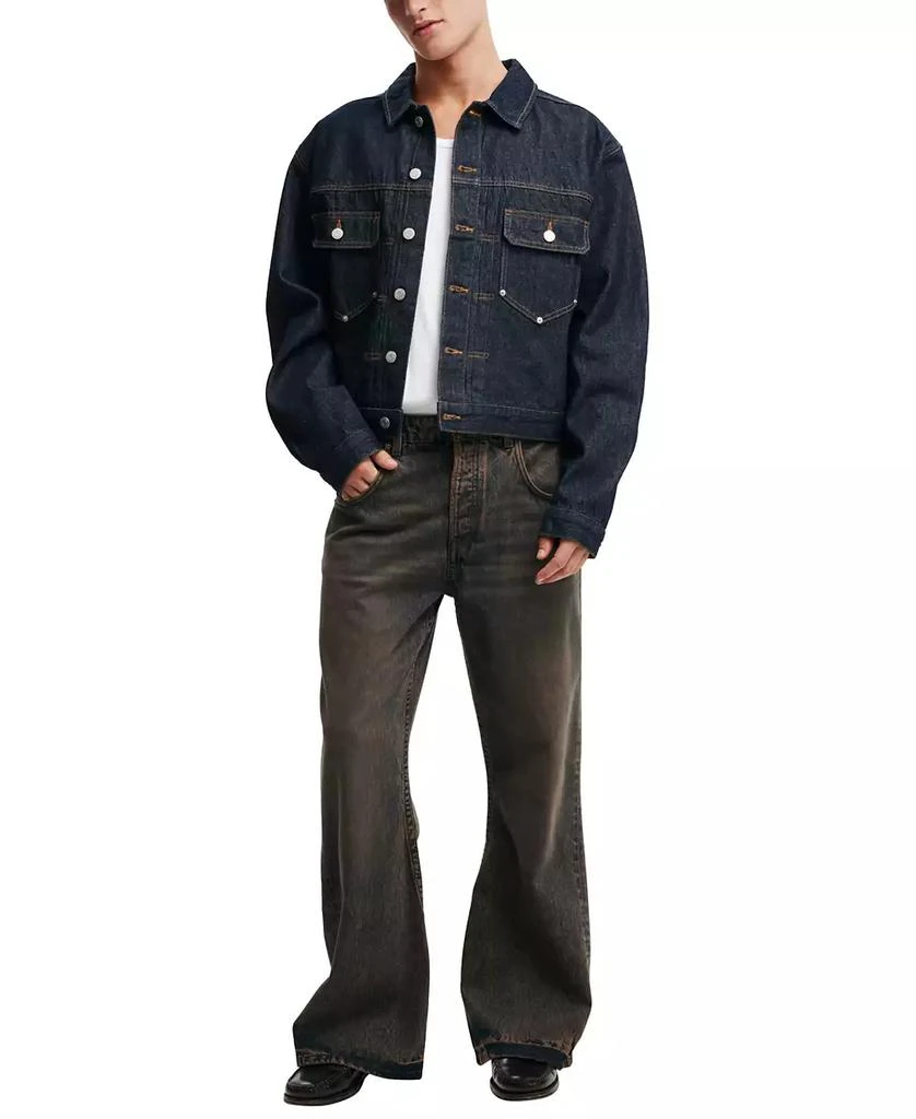 Cotton On Men's Baggy Bootcut Jeans 5